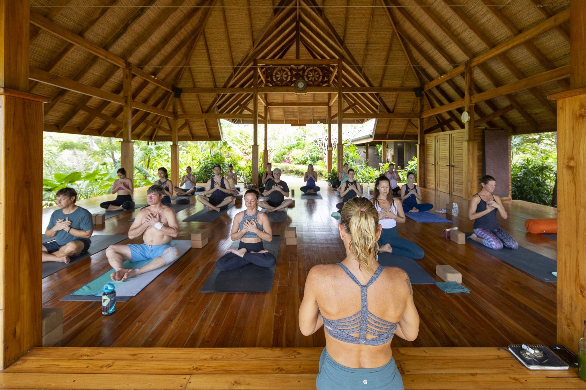 Akasha Yoga Shala at Bodhi Tree Yoga Resort