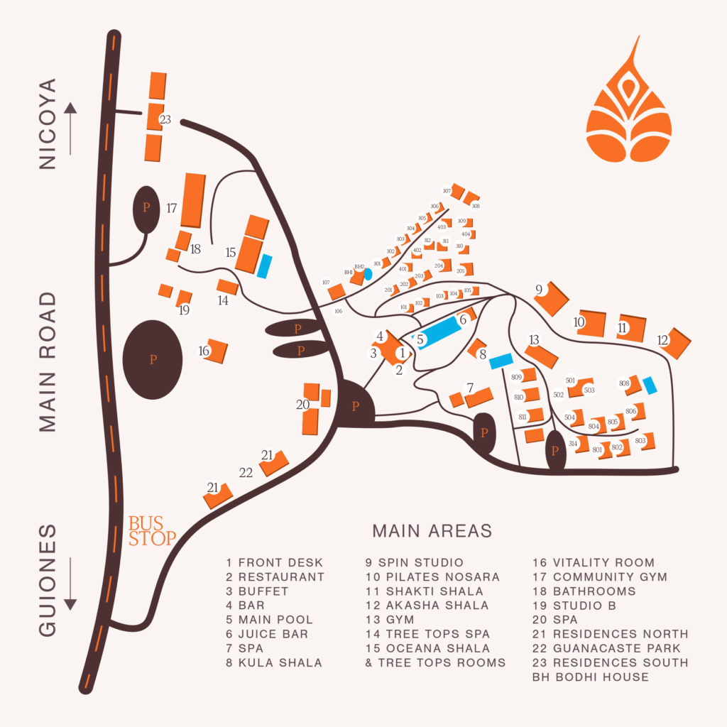 South Residences in the map